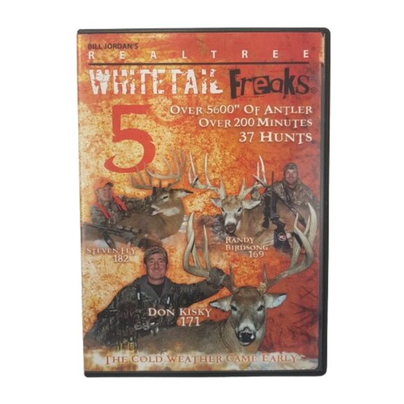 Lot of 3 Realtree & Scent-Lok's Whitetail Freaks Volumes 1, 2, 5 Hunting DVDs - Picture 5 of 8